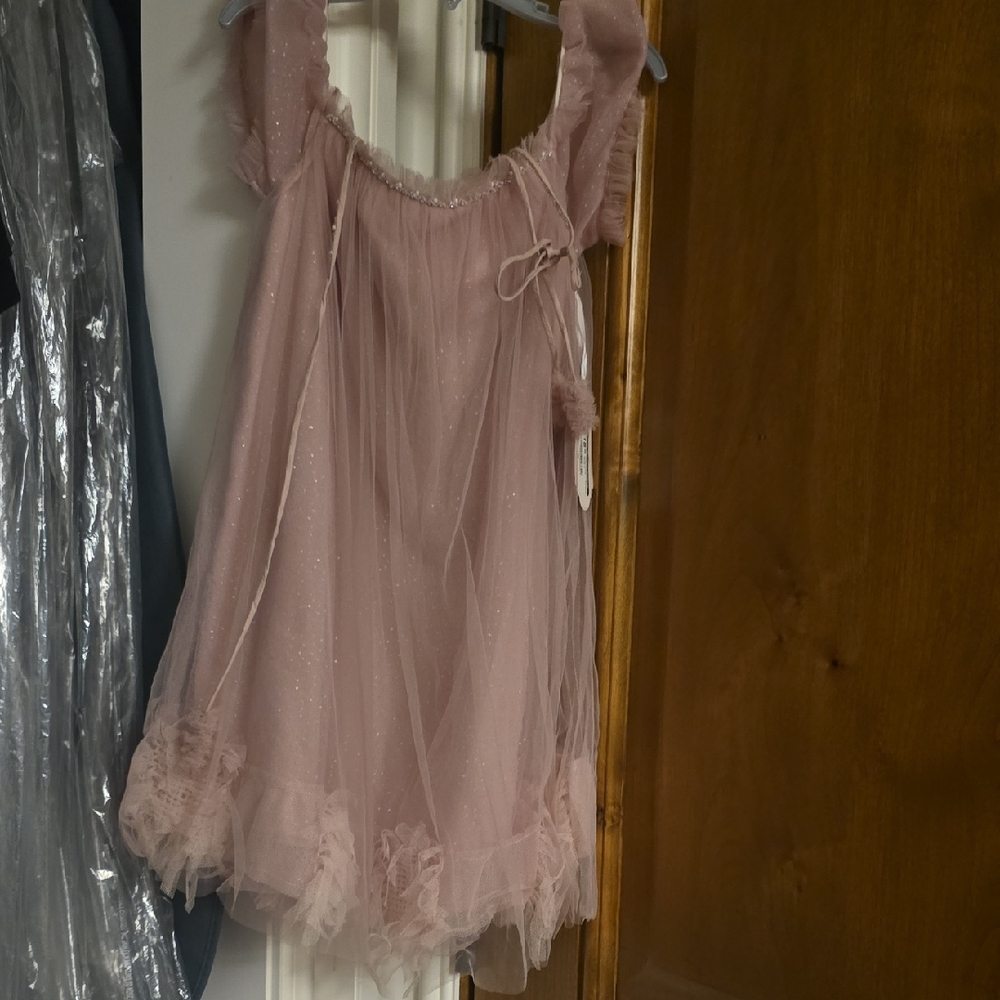 Charming Blush Kids Formal Dress